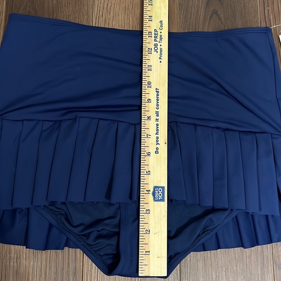 NWT Size 16 BEACH HOUSE Sophie Pleated Skirted Swim Bottom with Attached Bikini - Picture 13 of 16